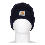 Vintage navy Carhartt Beanie - mens no size