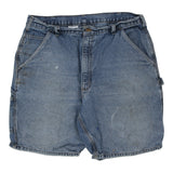 Carhartt Carpenter Shorts - 38W 9L Blue Cotton