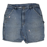 Carhartt Carpenter Shorts - 38W 9L Blue Cotton