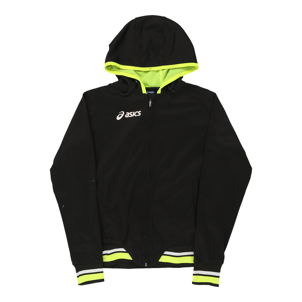 Age 12-13 Asics Hoodie - Large Black Polyester