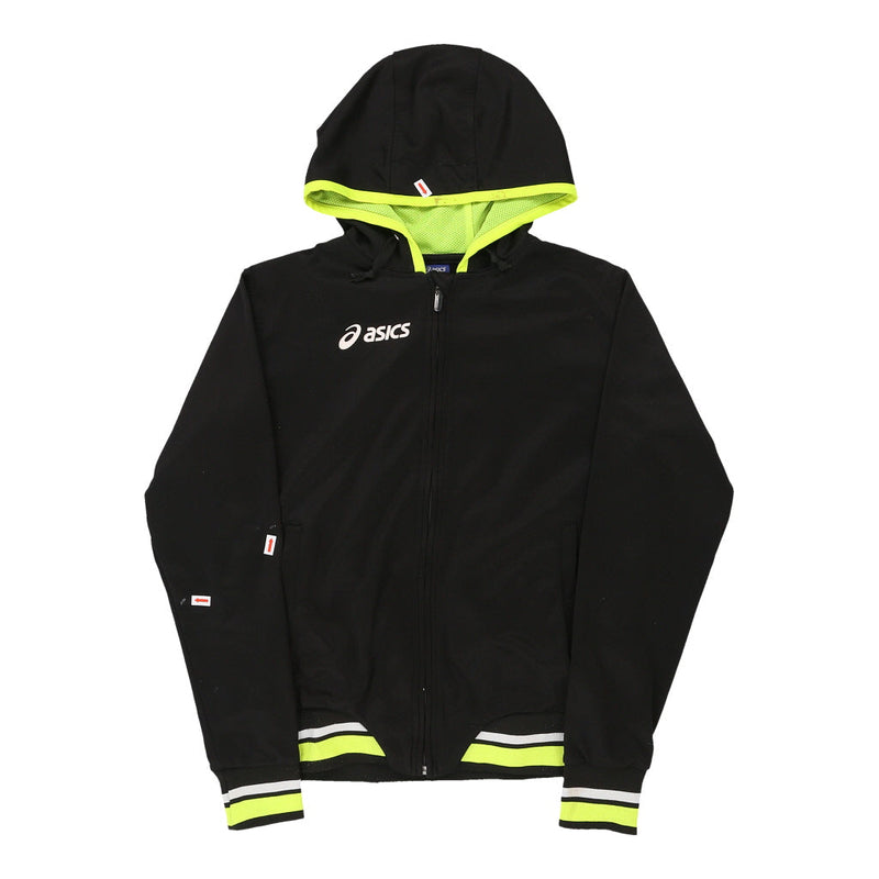 Age 12-13 Asics Hoodie - Large Black Polyester