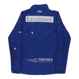 Age 15-16 Umbro 1/4 Zip - XL Blue Polyester