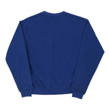 Age 12-13  Russell Athletic Graphic Sweatshirt - Large Blue Cotton Blend