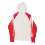 Age 11-12 Adidas Jacket - Medium White Polyester