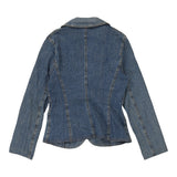 Vintage blue Denny Rose Denim Jacket - womens large