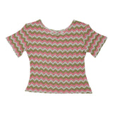 Vintage pink Unbranded Crochet Top - womens large