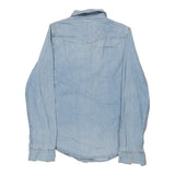 Vintage blue Levis Denim Shirt - womens x-small