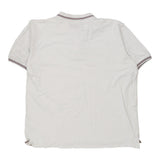Vintage white White Line Fila Polo Shirt - mens xx-large