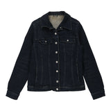 Vintage dark wash Store Denim Jacket - womens medium