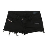 Vintage black Diesel Shorts - womens 32" waist