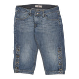 Vintage blue Fornarina Denim Shorts - womens 32" waist