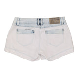 Miss & Max Denim Shorts - Large Acid Wash Cotton