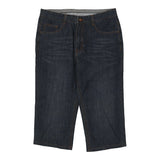 Vintage blue Style & Vogue Denim Shorts - womens 33" waist