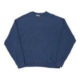 Made in USA Lee Sweatshirt - XL Blue Cotton Blend