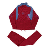 Vintage red Lotto Full Tracksuit - mens medium