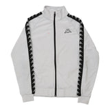 Vintage white Kappa Track Jacket - mens small