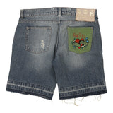Vintage blue Gaudi Denim Shorts - womens 32" waist