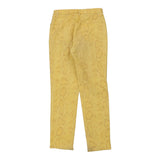 Vintage yellow Luisa Spagnoli Trousers - womens 30" waist