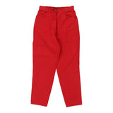 Vintage red Henry Cottons Trousers - womens 26" waist