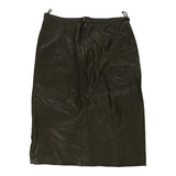 Vintage khaki 1970/80's Marie Francoise Skirt - womens 28" waist