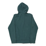 Oakley Spellout Hoodie - Small Blue Cotton Blend