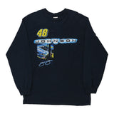 Vintage navy Johnson 48 Al Style Long Sleeve T-Shirt - mens large