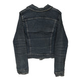 Vintage blue Pit Stop Denim Jacket - womens large
