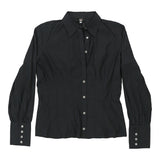 Vintage black Gf Ferre Shirt - womens medium