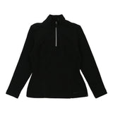 Vintage black Grenoble Moncler Fleece - womens medium
