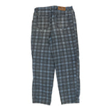 Vintage blue French Star Trousers - mens 32" waist