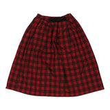 Vintage red Unbranded Skirt - womens medium