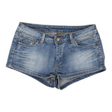 Vintage blue Unbranded Denim Shorts - womens 30" waist