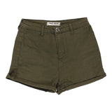 Vintage khaki Tally Weij Shorts - womens 26" waist