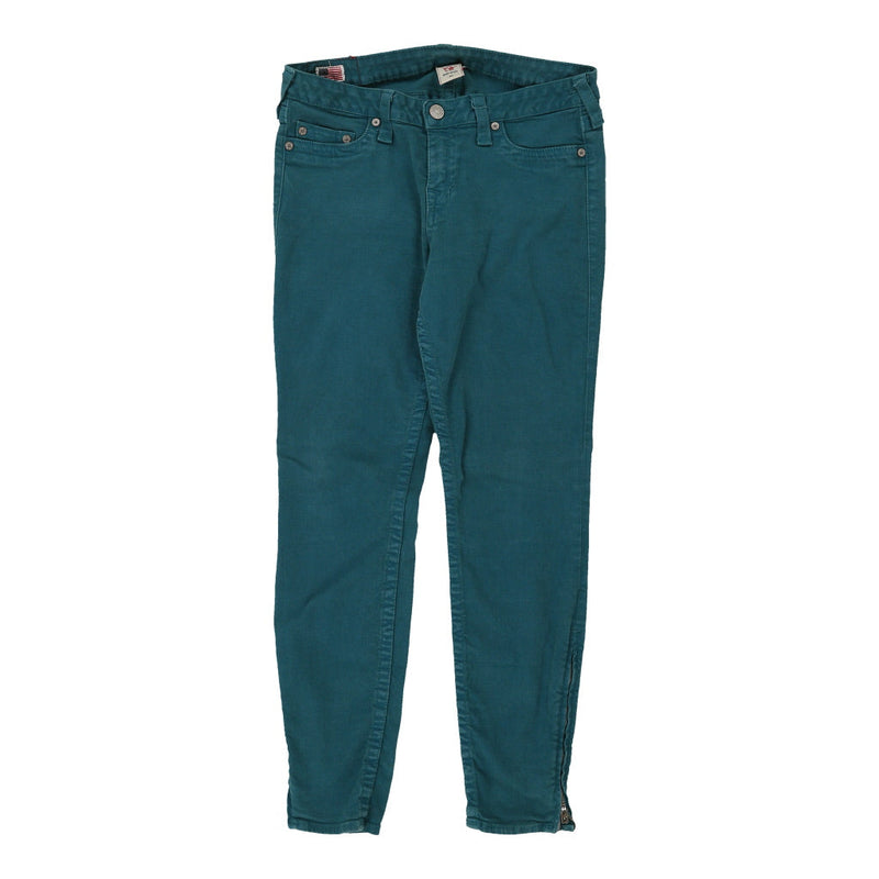 Tara True Religion Jeans - 32W UK 10 Blue Cotton