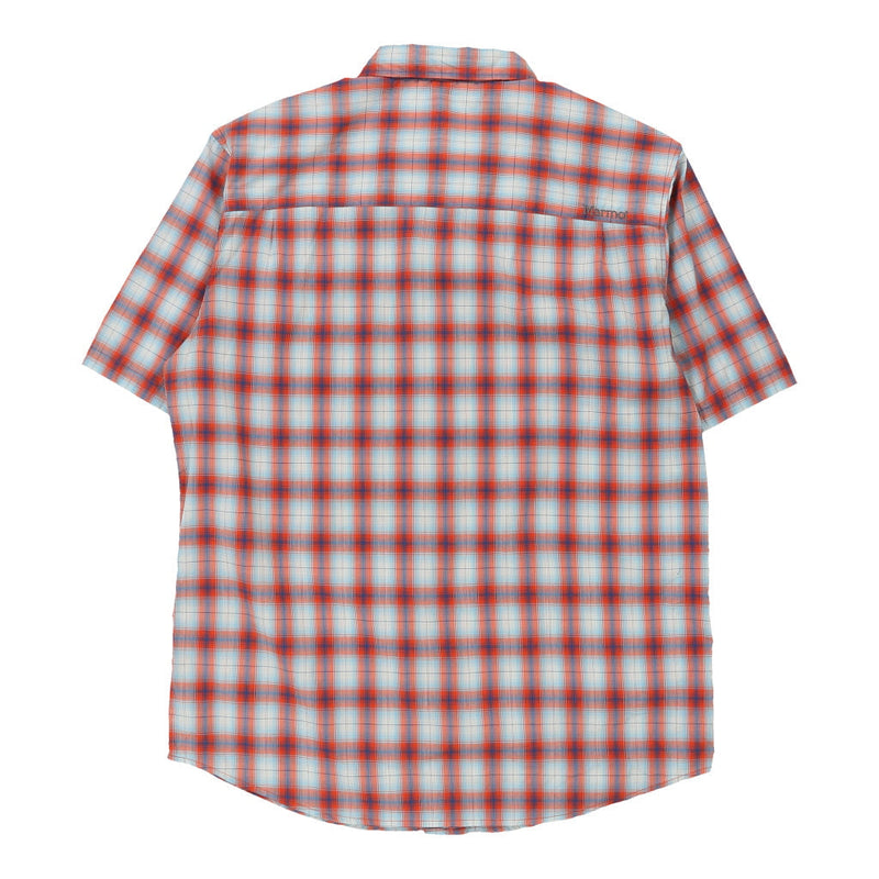 Vintage multicoloured Marmot Short Sleeve Shirt - mens large