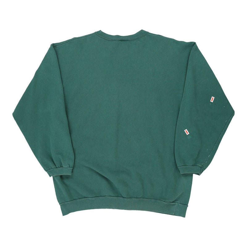 Vintage green Guess Sweatshirt - mens x-large