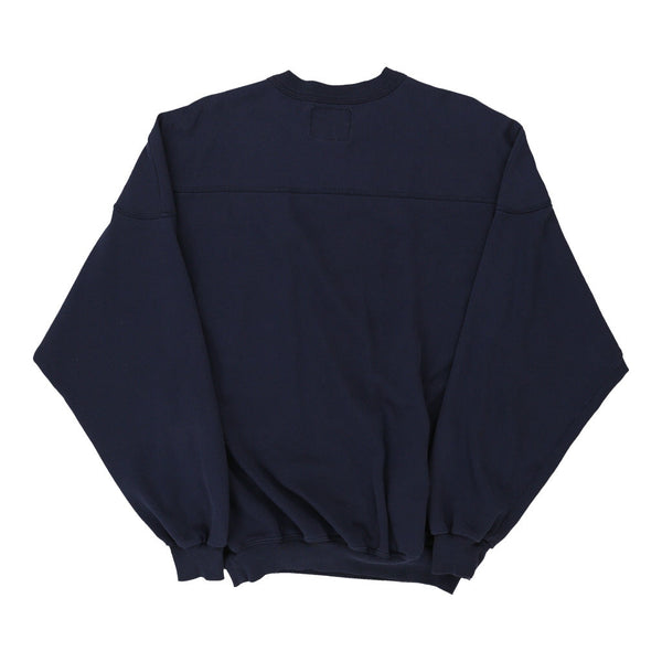 Vintage navy Guess Sweatshirt - mens x-large