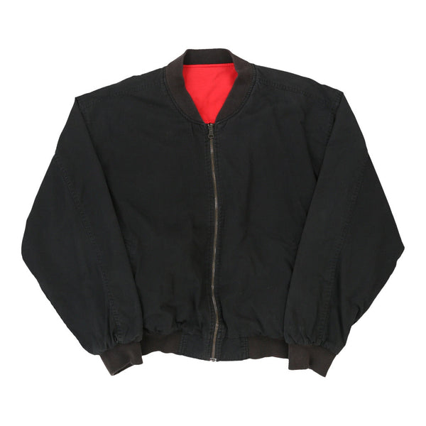 Vintage black Marlboro Jacket - mens x-large