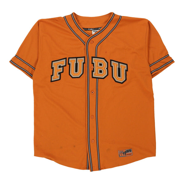 Vintage orange Fubu Jersey - mens x-large