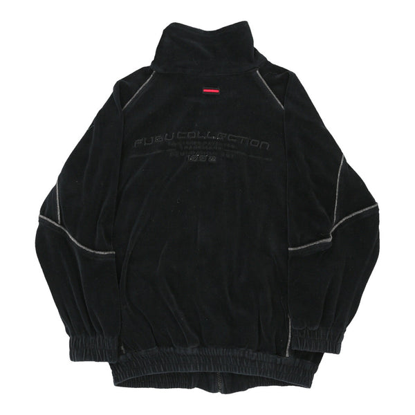 Vintage black Fubu Velour Track Jacket - womens medium