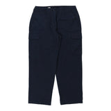Vintage navy Logistik Cargo Trousers - mens 32" waist