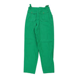 Vintage green Benetton Trousers - womens 24" waist