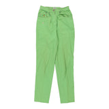 Vintage green Iceberg Trousers - womens 25" waist
