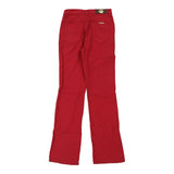 Vintage red Trussardi Trousers - womens 27" waist