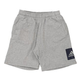 Vintage grey Adidas Sport Shorts - mens medium