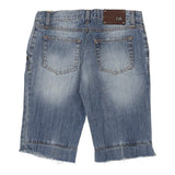 Vintage blue Daniele Alessandrini Denim Shorts - mens 30" waist