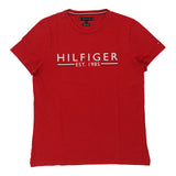 Vintage red Tommy Hilfiger T-Shirt - mens small