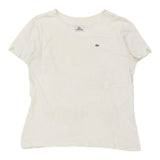 Vintage white Lacoste T-Shirt - womens medium