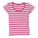 Vintage pink Ralph Lauren T-Shirt - womens medium
