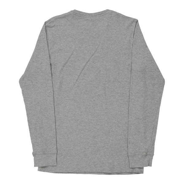 Oakley Long Sleeve T-Shirt - Medium Grey Cotton